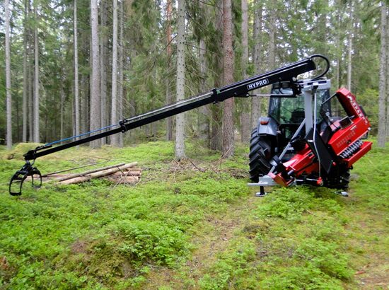 HYPRO 450 XL AR 6 METRU MANIPULĀTORU Tractor Procesors