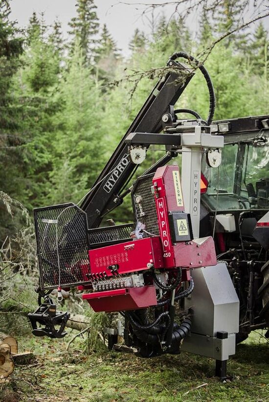 HYPRO 450 XL AR 4 METRU MANIPULĀTORU Tractor Procesors