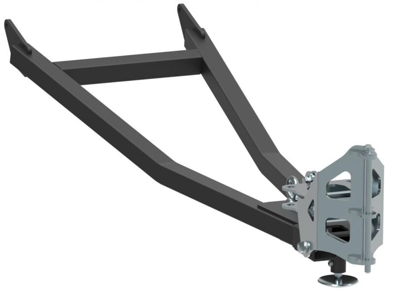VIDUS STIPRINĀJUMA KRONŠTEINS (paredzēts G2 V-Plow 1500/1800mm šķūrēm)