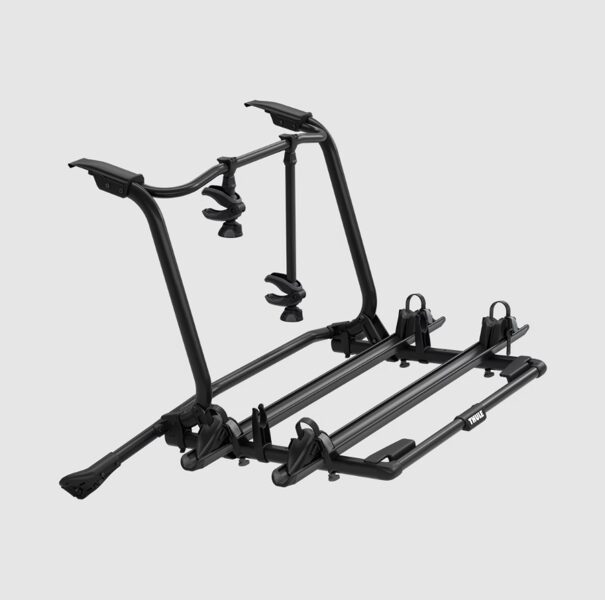 Thule WanderWay (2 velosipēdu piekarināms bagāžnieka velosipēdu bagāžnieks, melns)