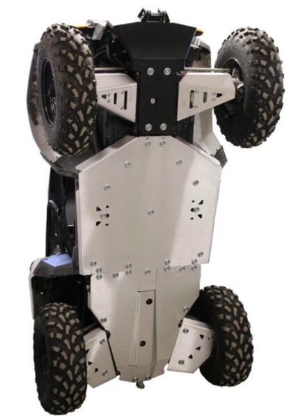 POLARIS Skid plate full set (aluminium) +front winch mounting kit Polaris ACE 325 / 570